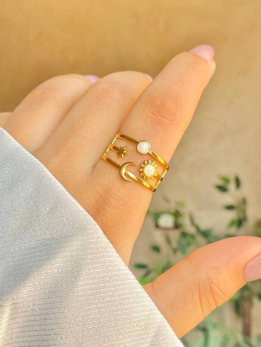 Stainless Steel Premium Quality Ring ( Adjustable)