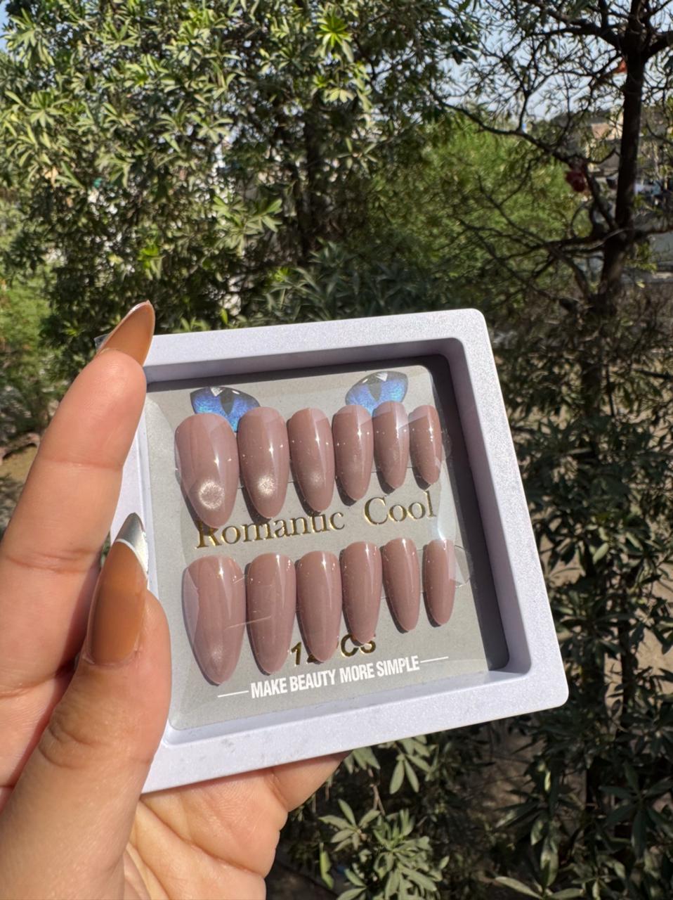 Handmade Cat-eye Reflective Nails- Free 12 pc Sticker Sheet included