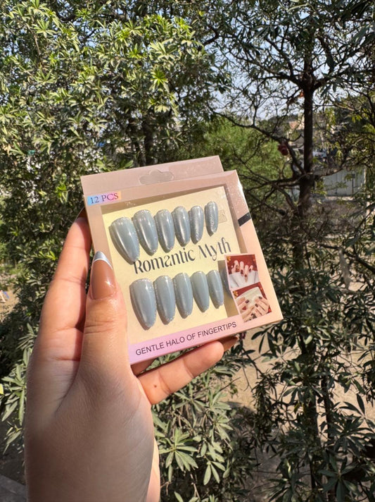 Handmade Cat-eye Reflective Nails- Free 12 pc Sticker Sheet included