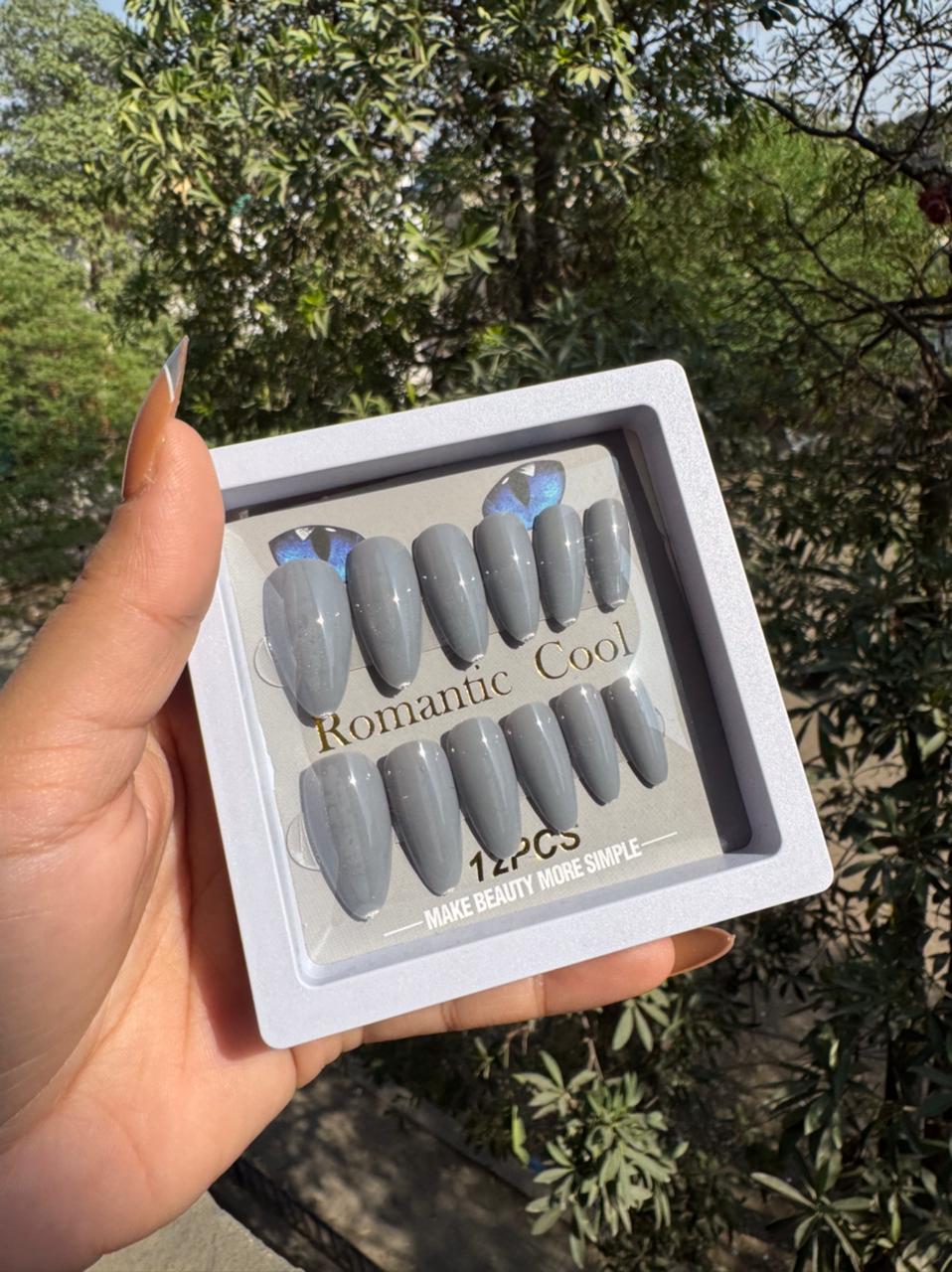 Handmade Cat-eye Reflective Nails- Free 12 pc Sticker Sheet included
