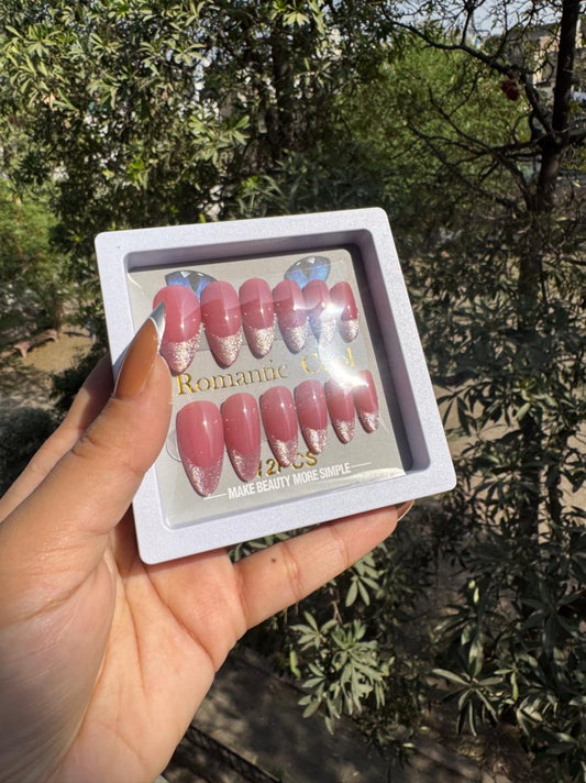Handmade Cat-eye Reflective Nails- Free 12 pc Sticker Sheet included