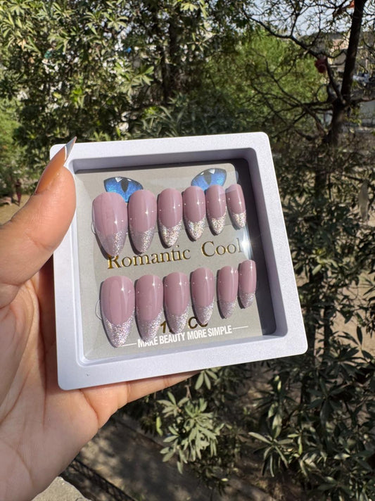 Handmade Cat-eye Reflective Nails- Free 12 pc Sticker Sheet included