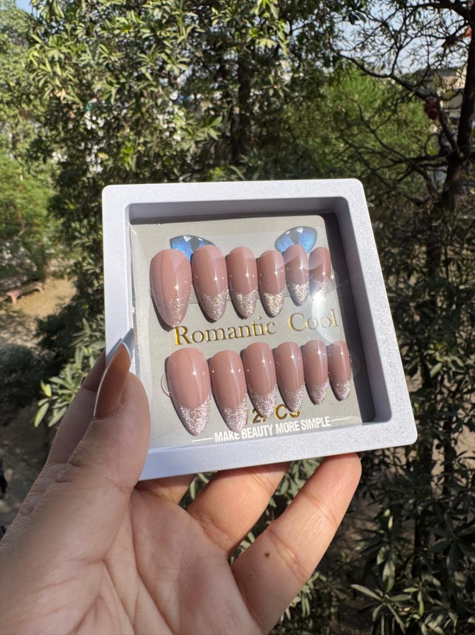 Handmade Cat-eye Reflective Nails- Free 12 pc Sticker Sheet included