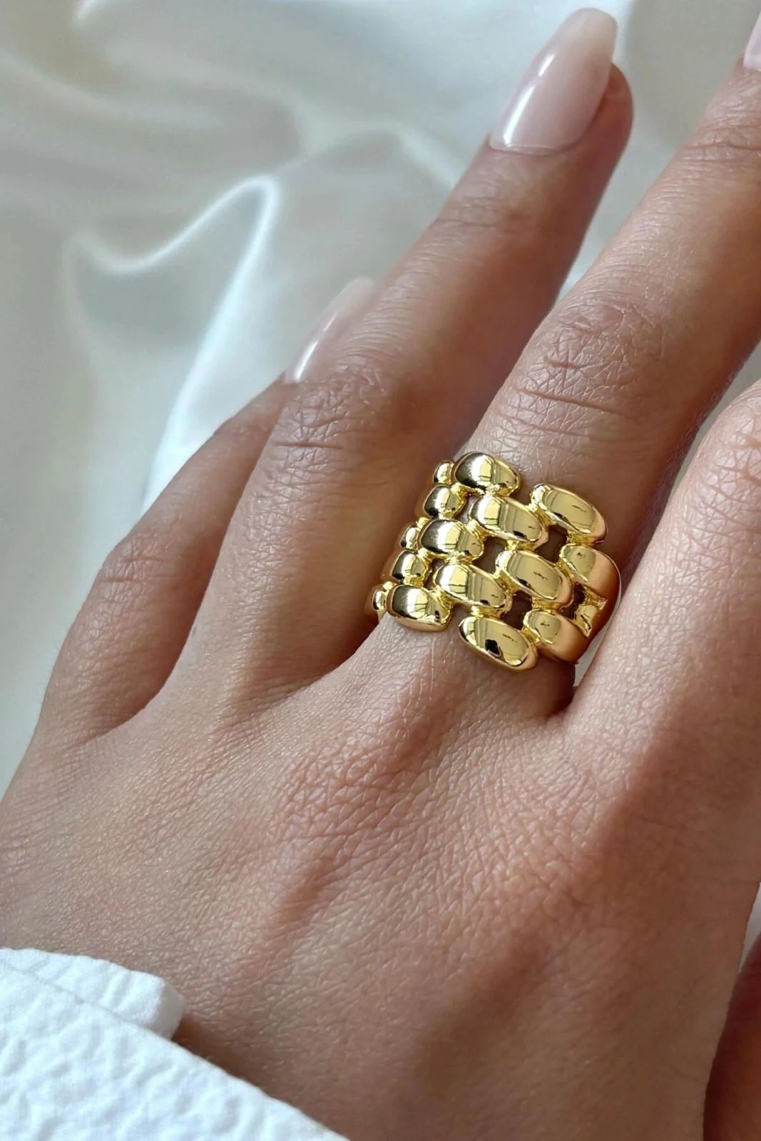 Stainless Steel Premium Quality Ring ( Adjustable)