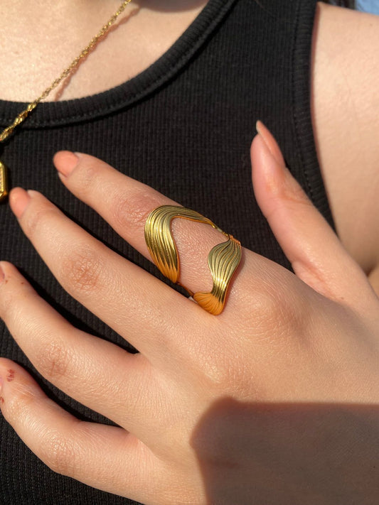 Stainless Steel Premium Quality Ring ( Adjustable)