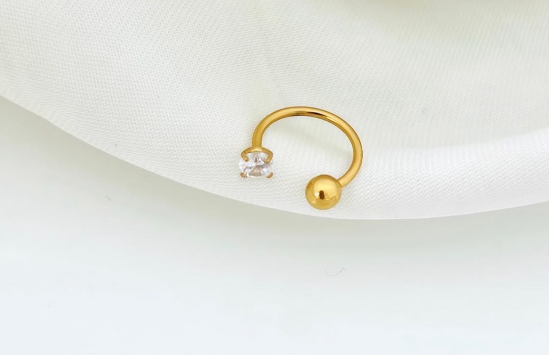 316 L Stainless Steel Nose Ring